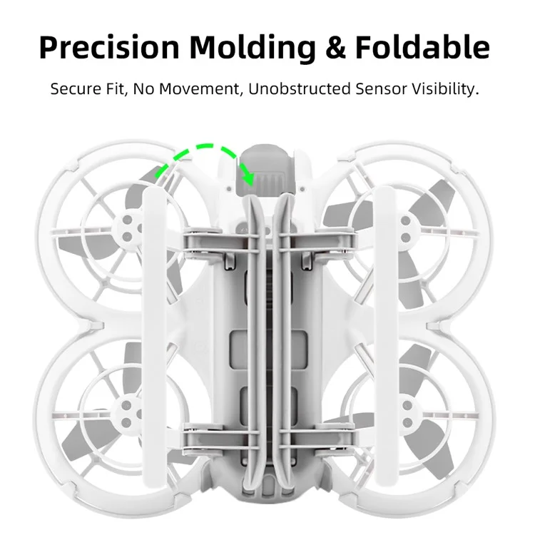 Pieds d'extension pliables en ABS pour le drone DJI Neo