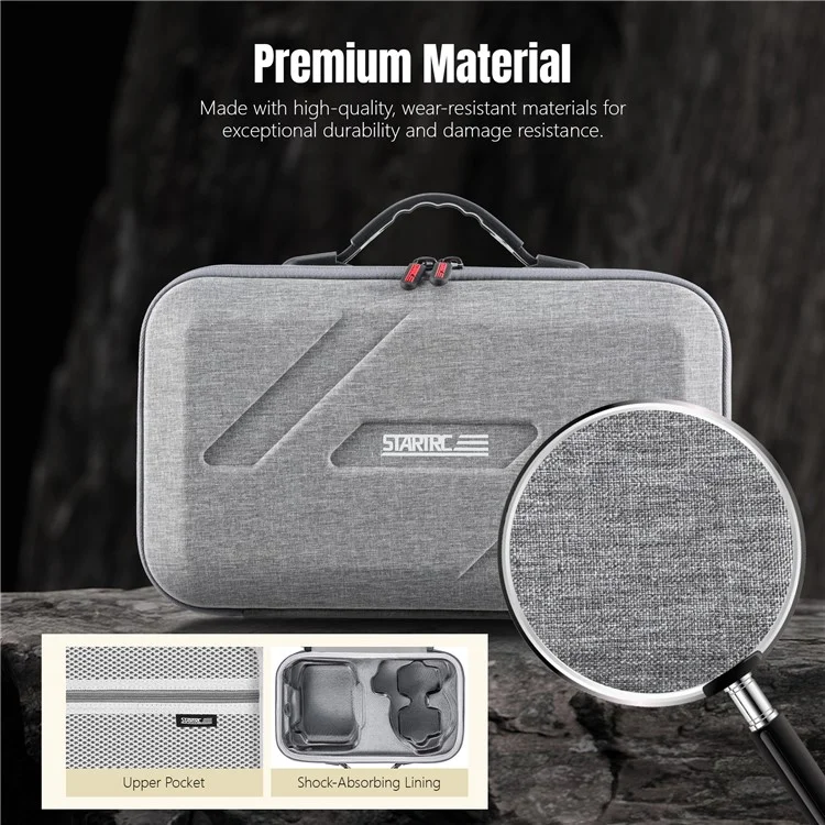 STARTRC 12200080 For DJI Flip Drone Carrying Case Remote Control Batteries Storage Bag