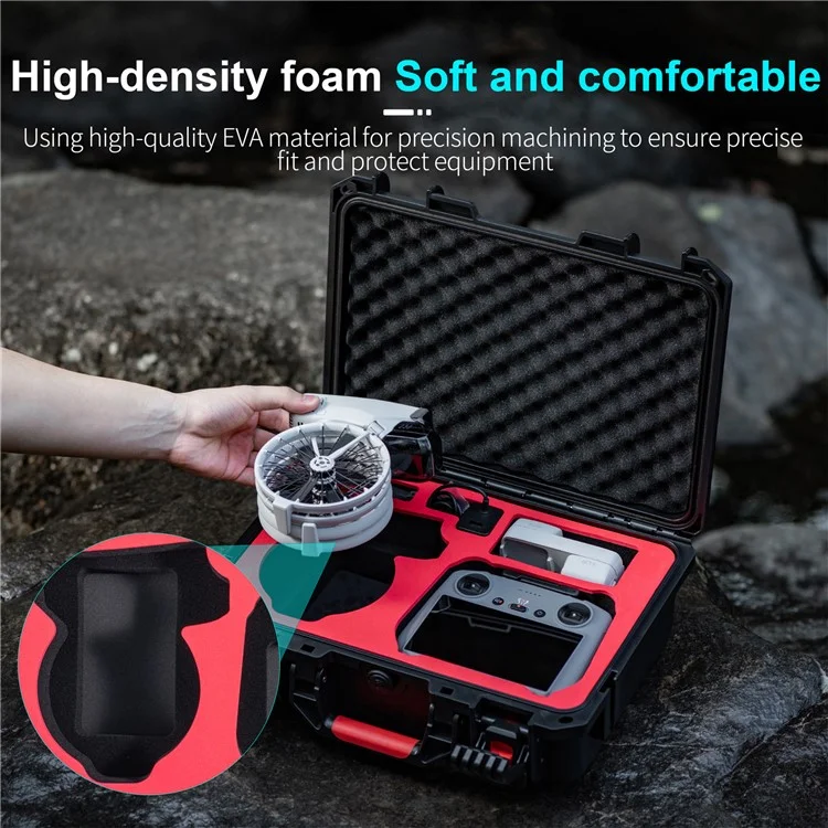 STARTRC 12200078 Wasserdichtes Gehäuse für DJI Flip Drohne - Explosionsgeschützte Hartschalen-Transportbox
