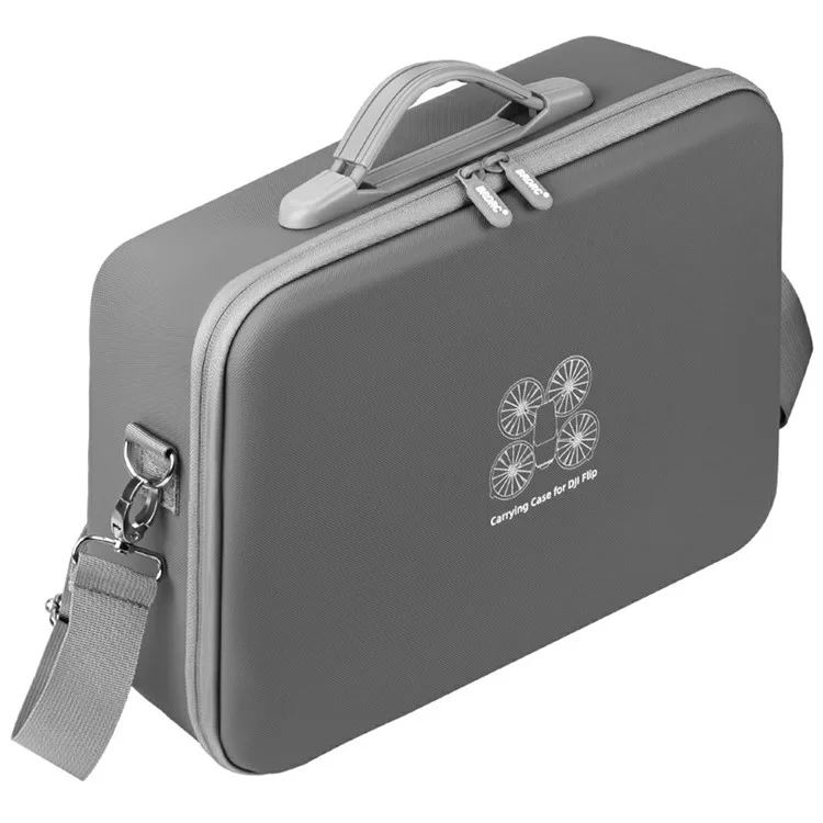 BRDRC Für DJI Flip Multifunktionale Aufbewahrungstasche – Stoßfeste und Wasserdichte Hartschale mit Netztasche