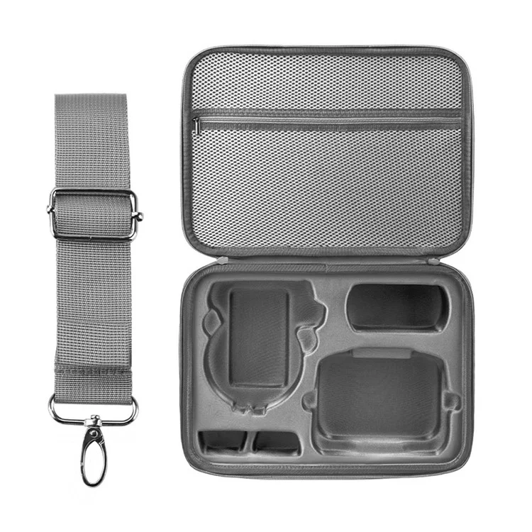 BRDRC Für DJI Flip Multifunktionale Aufbewahrungstasche – Stoßfeste und Wasserdichte Hartschale mit Netztasche