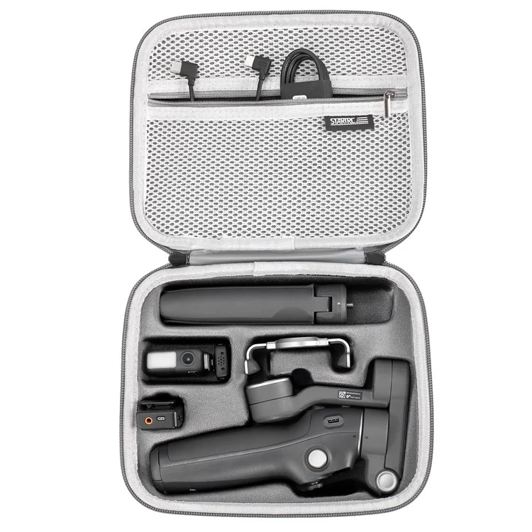 STARTRC Per DJI Osmo Mobile 7 / 7 Pro Custodia da Viaggio Portatile Borsa a Tracolla in Pelle PU