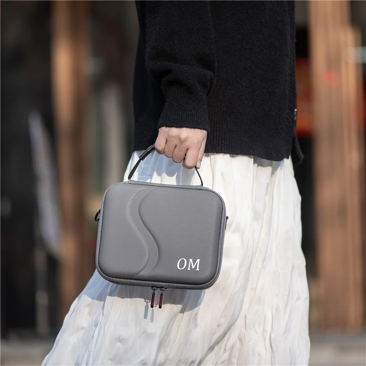 STARTRC Per DJI Osmo Mobile 7 / 7 Pro Custodia da Viaggio Portatile Borsa a Tracolla in Pelle PU