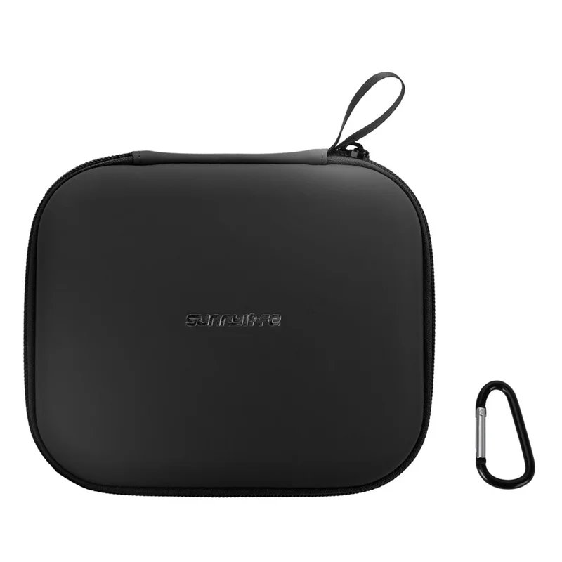 SUNNYLIFE B977 Remote Control Case for DJI RC 2 / RC / RC-N3 / RC-N2 / RC-N1 PU EVA Protective Storage Bag - Black