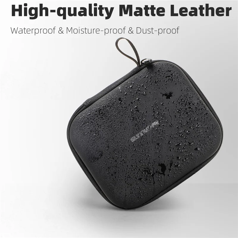 SUNNYLIFE B977 Remote Control Case for DJI RC 2 / RC / RC-N3 / RC-N2 / RC-N1 PU EVA Protective Storage Bag - Black