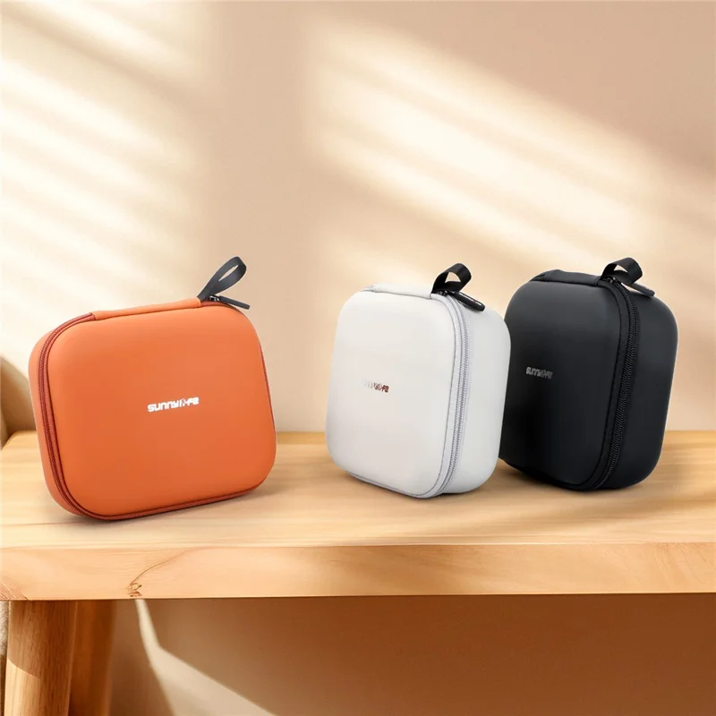 SUNNYLIFE B977 Remote Control Case for DJI RC 2 / RC / RC-N3 / RC-N2 / RC-N1 PU EVA Protective Storage Bag - Black