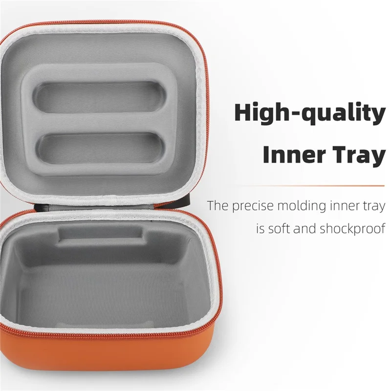 SUNNYLIFE B977 Remote Control Case for DJI RC 2 / RC / RC-N3 / RC-N2 / RC-N1 PU EVA Protective Storage Bag - Black