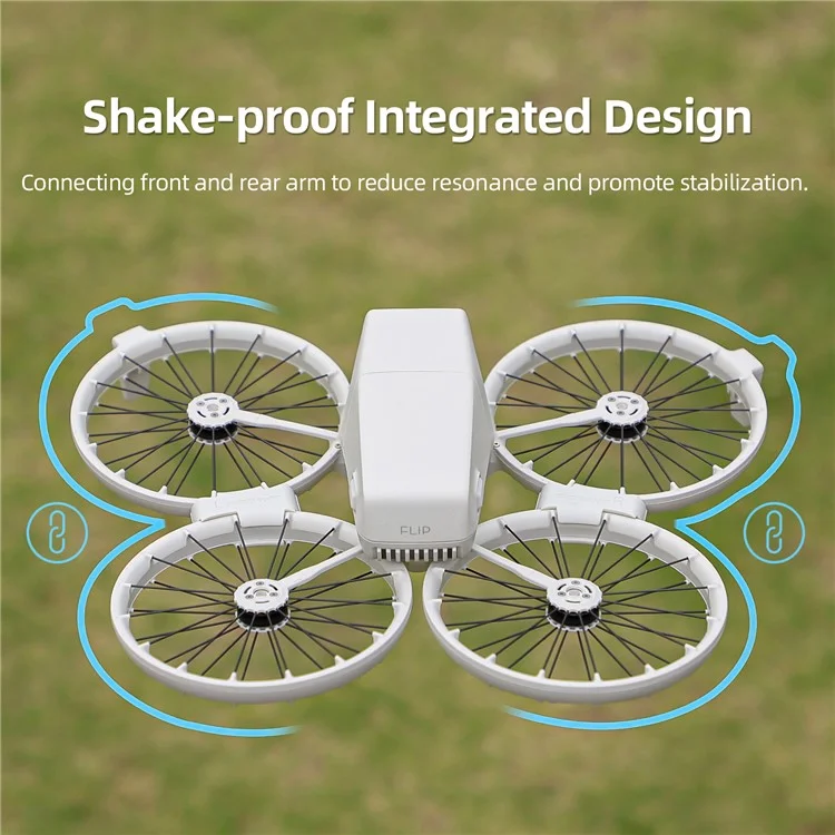 SUNNYLIFE FP-GK976 Für DJI Flip Drohne 1 Paar Propeller-Arm Stoßdämpfer Kunststoff-Stabilisator Befestigungsschelle