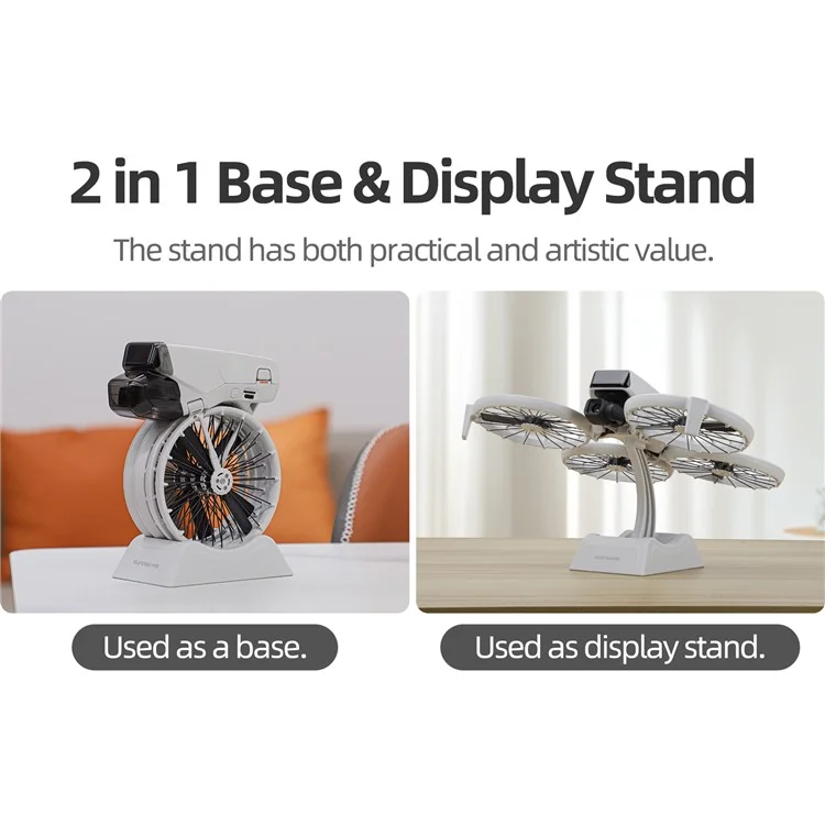 SUNNYLIFE FP-ZJ969 Für DJI Flip Drohne 2-in-1 Abnehmbarer Displayständer Unterstützungsbasis