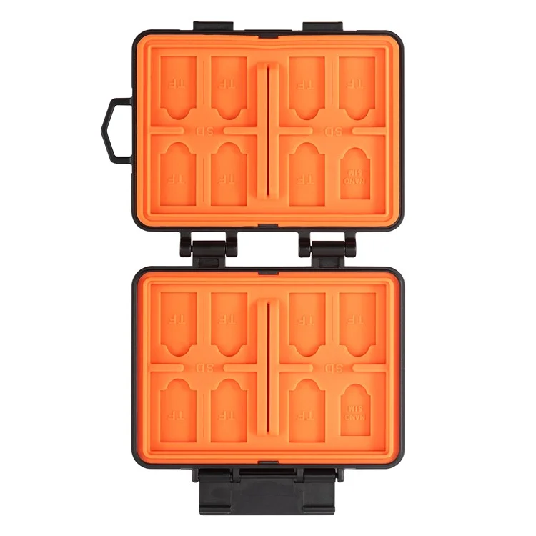 STARTRC V1 1156737 Drone Camera Remote Memory Card Case 24 Slots Storage Box for SD / TF / Nano SIM Cards