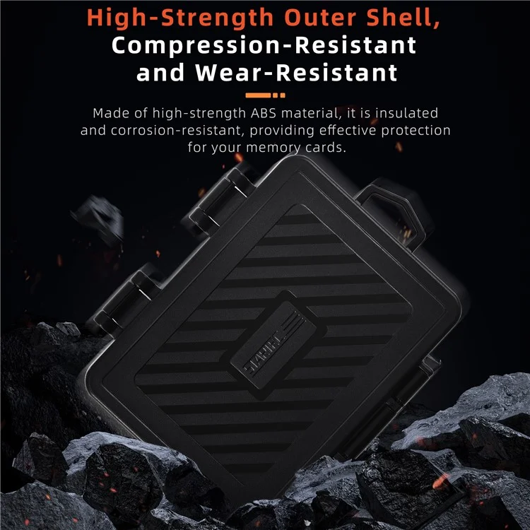 STARTRC V1 1156737 Drone Camera Remote Memory Card Case 24 Slots Storage Box for SD / TF / Nano SIM Cards