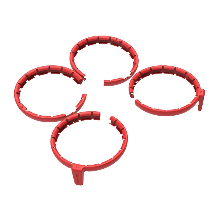 SUNNYLIFE FP-KC960 For DJI Flip Drone Propeller Guards TPE Anti Collision Propeller Edge Protector - Red