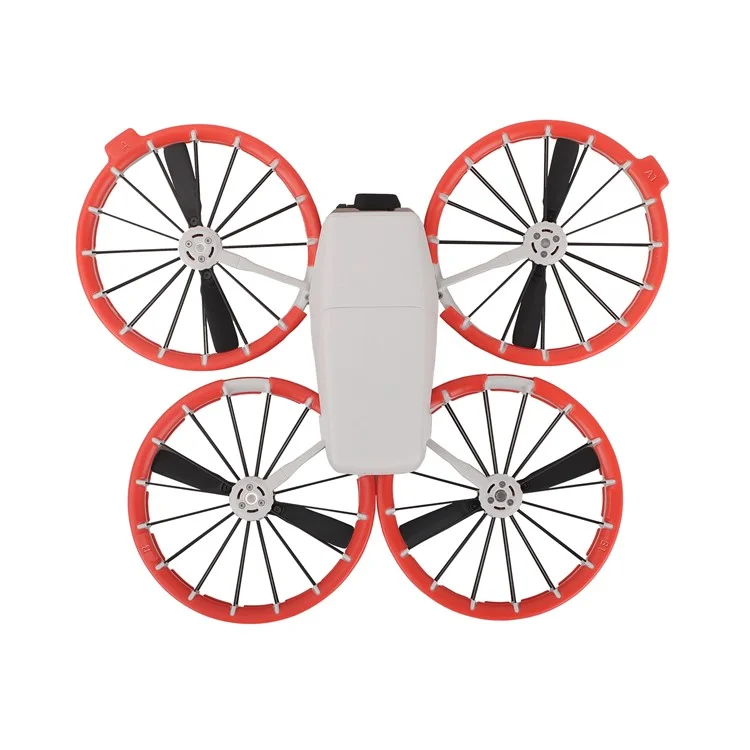 SUNNYLIFE FP-KC960 For DJI Flip Drone Propeller Guards TPE Anti Collision Propeller Edge Protector - Red