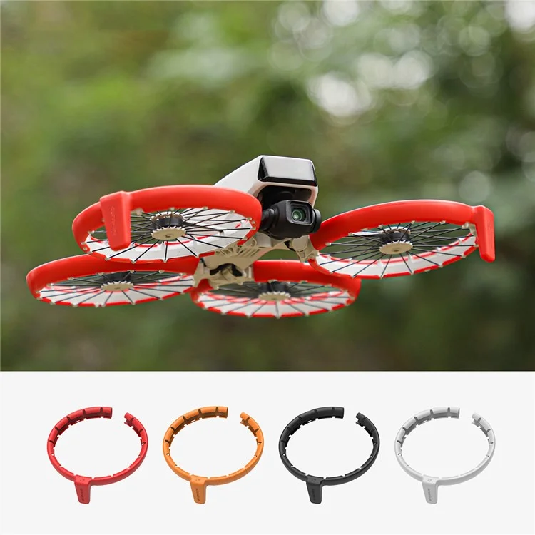 SUNNYLIFE FP-KC960 For DJI Flip Drone Propeller Guards TPE Anti Collision Propeller Edge Protector - Red