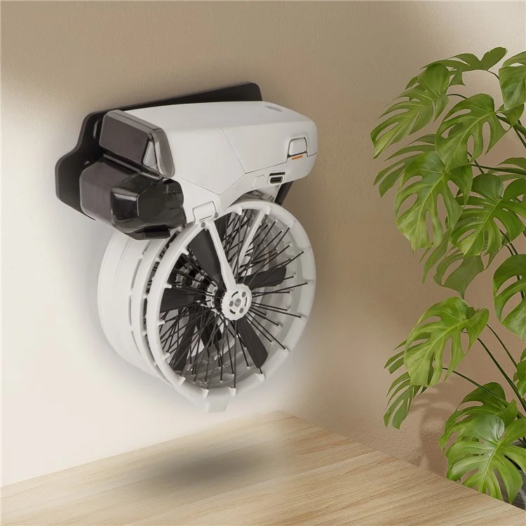 SUNNYLIFE FP-ZJ989 for DJI Flip Wall Mount Bracket Drone Storage Rack Headphone Holder