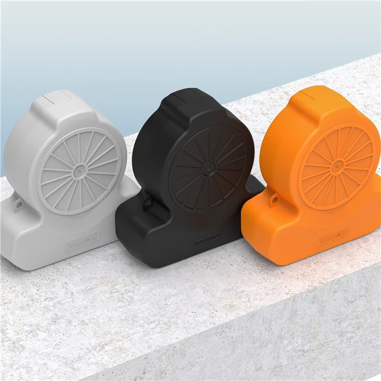SUNNYLIFE FP-SN953 Transporttasche für DJI Flip Drohne - Kalebassen-Form, stoßfeste Aufbewahrungstasche mit Umhängeband und Karabiner - Orange