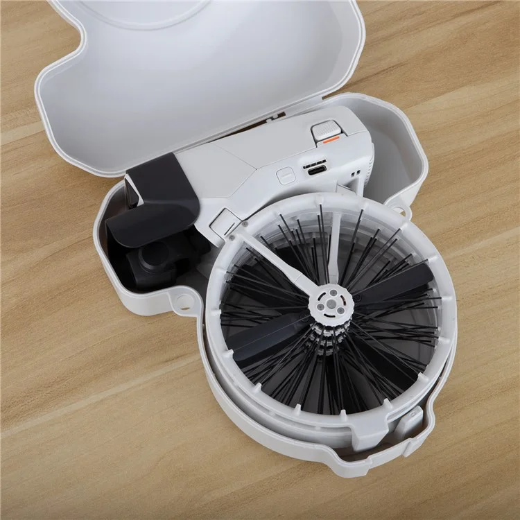 SUNNYLIFE FP-SN953 Transporttasche für DJI Flip Drohne - Kalebassen-Form, stoßfeste Aufbewahrungstasche mit Umhängeband und Karabiner - Orange