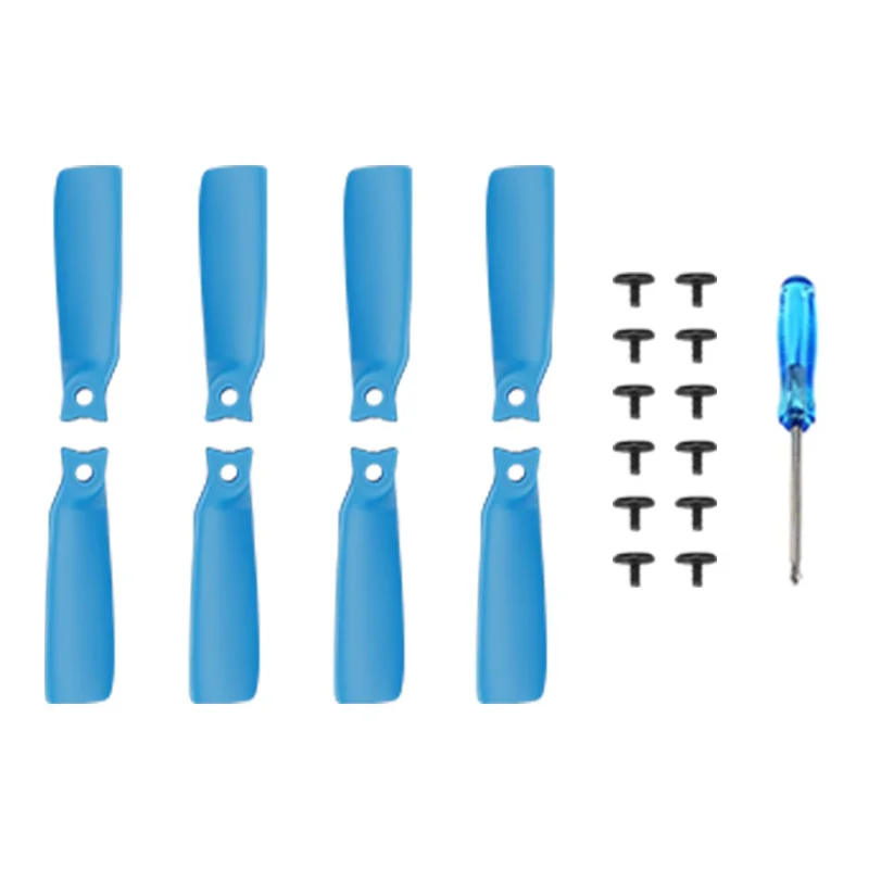 4022F 2 Pairs Replacement Propellers for DJI Flip RC Drone Accessories - Blue
