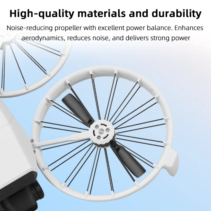 4022F 2 Pairs Replacement Propellers for DJI Flip RC Drone Accessories - Blue