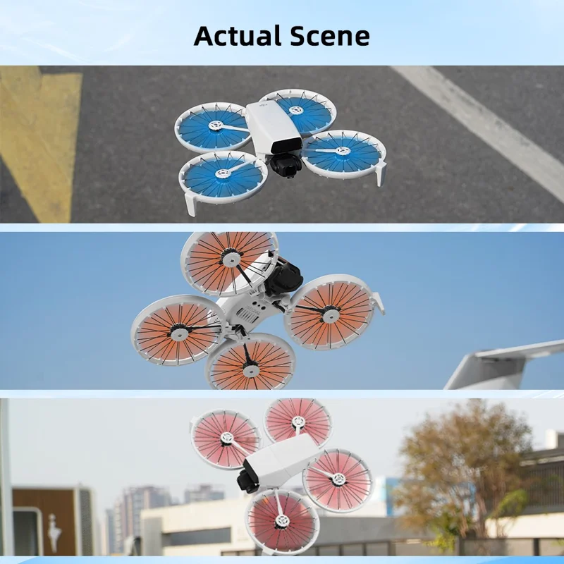 4022F 2 Pairs Replacement Propellers for DJI Flip RC Drone Accessories - Blue