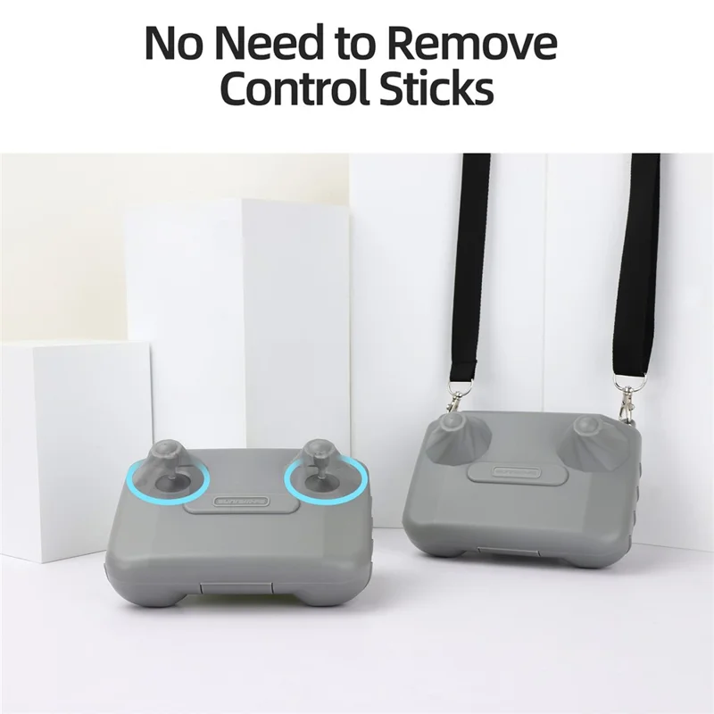 SUNNYLIFE SN986 Caixa de Armazenamento para Controle Remoto DJI RC-N3 / RC-N2 / RC-N1 com Estojo Protetor e Cordão