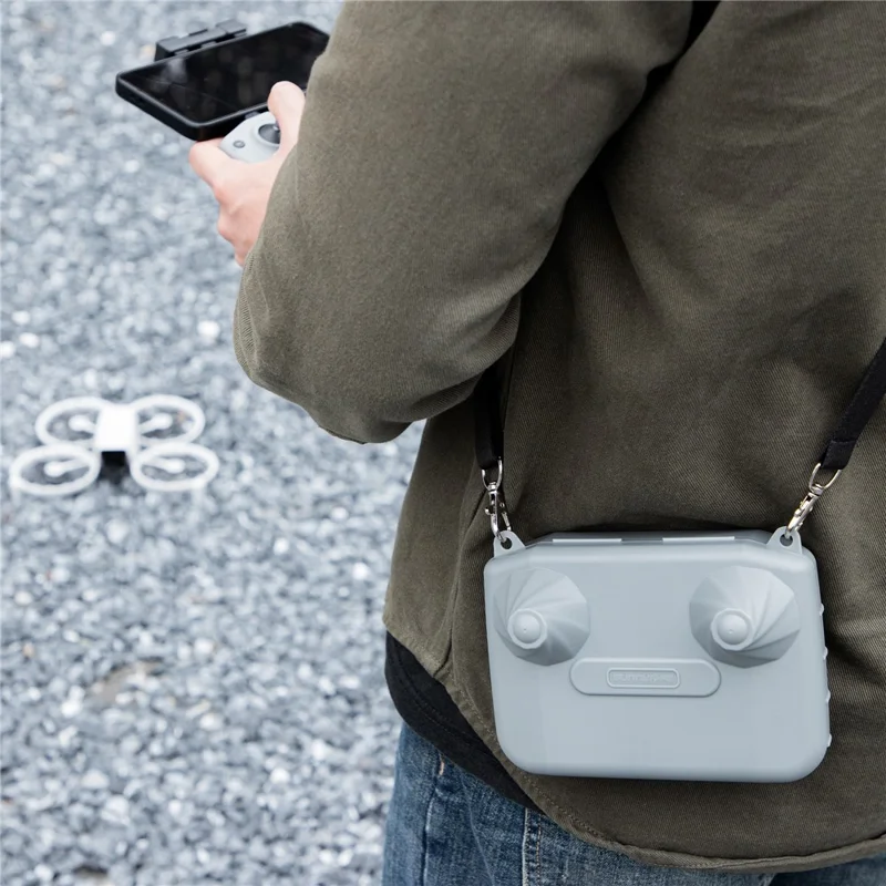 SUNNYLIFE SN986 Caixa de Armazenamento para Controle Remoto DJI RC-N3 / RC-N2 / RC-N1 com Estojo Protetor e Cordão