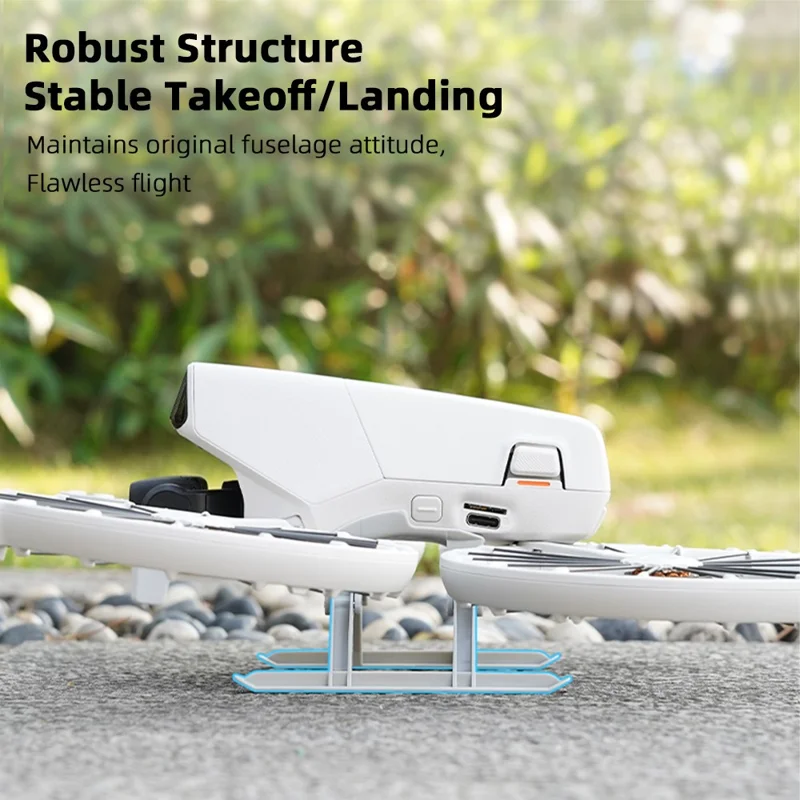 BRDRC Für DJI Flip Faltbare Landegestelle Höhenerhöhung Schutzbeine Drohnen-Zubehör