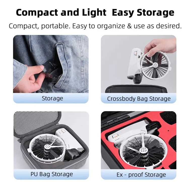BRDRC For DJI Flip Lens Cap Gimbal Protector with IR Sensor Cover Snap-On Installation