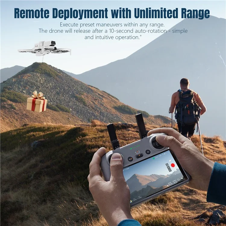 STARTRC 12200090 For DJI Flip Drone Thrower Release Device Air Dropping System