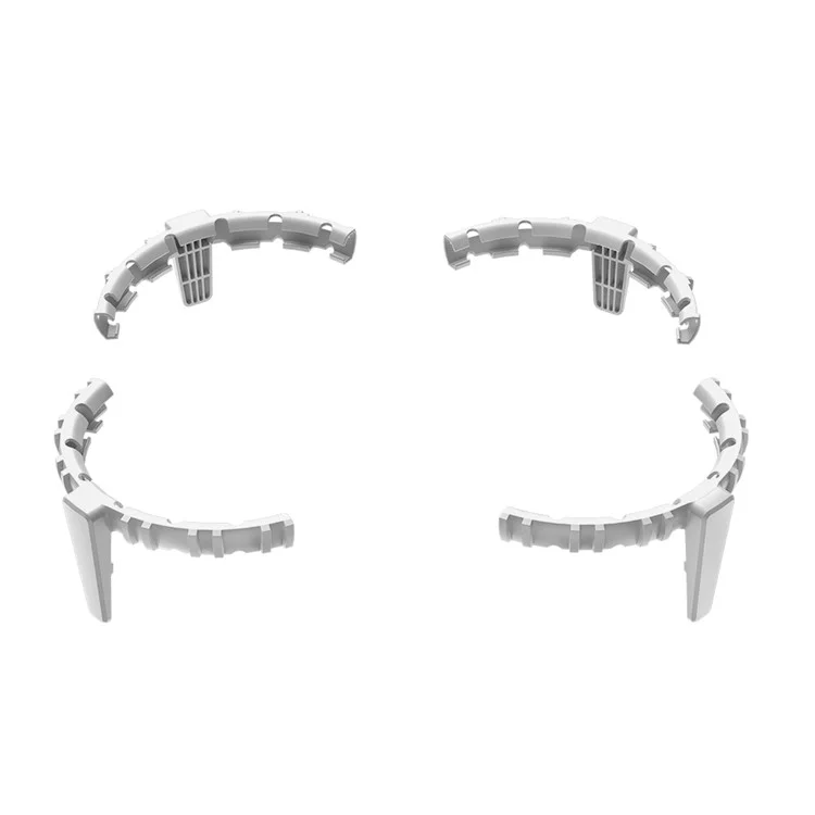 BRDRC 4Pcs For DJI Flip Propeller Protector Guard TPU Shock Absorption Blade Isolation Rings