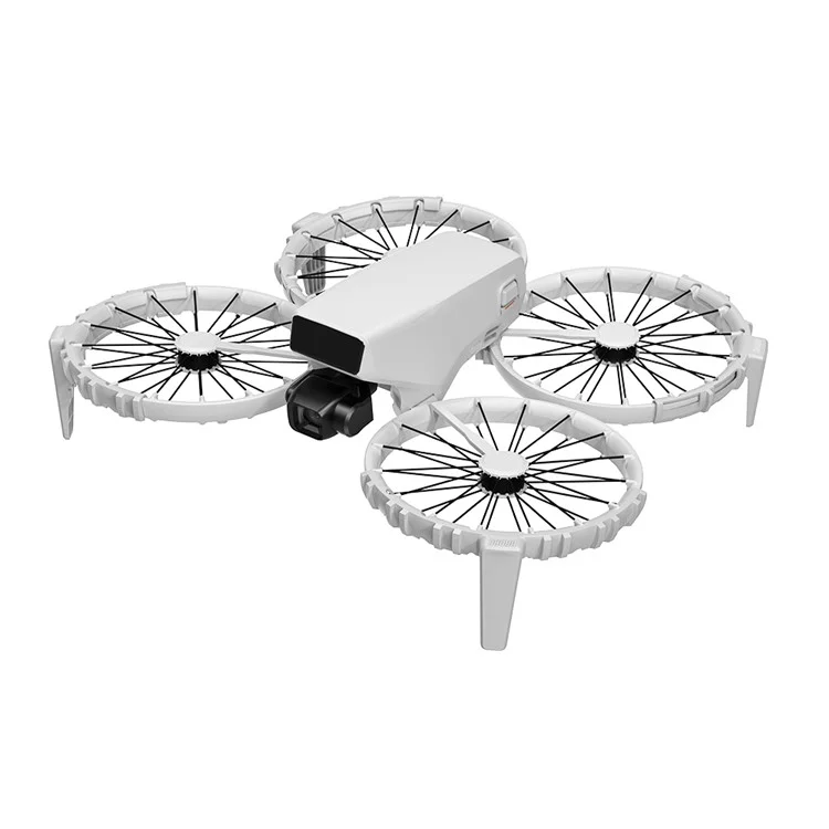 BRDRC 4Pcs For DJI Flip Propeller Protector Guard TPU Shock Absorption Blade Isolation Rings