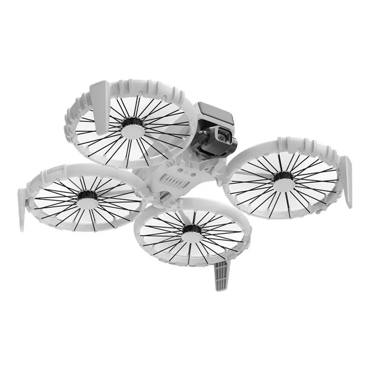 BRDRC 4Pcs For DJI Flip Propeller Protector Guard TPU Shock Absorption Blade Isolation Rings