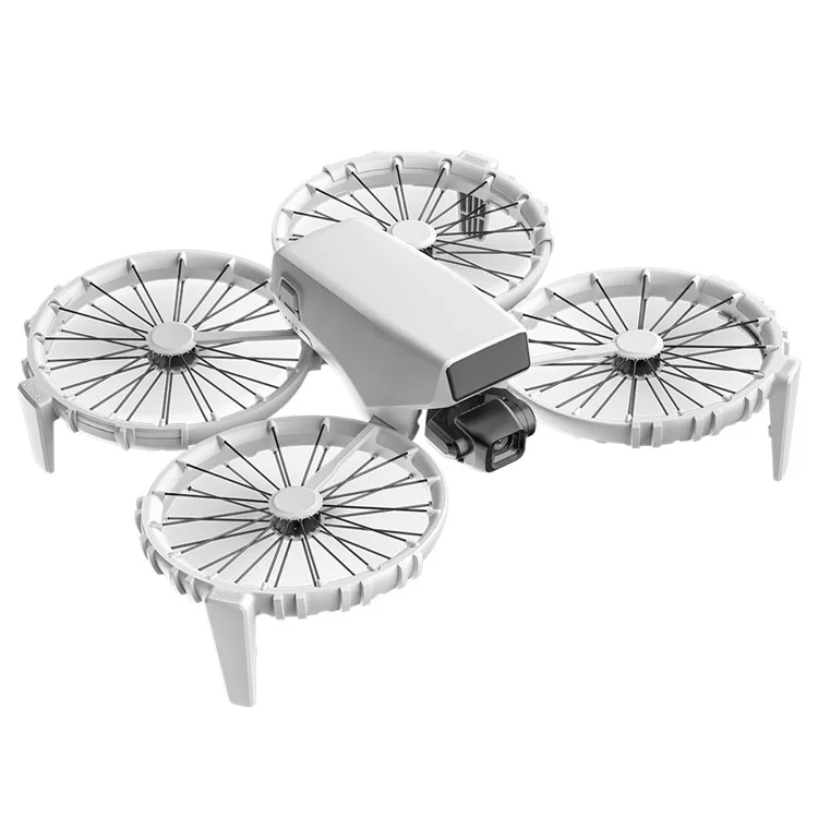 BRDRC 4Pcs For DJI Flip Propeller Protector Guard TPU Shock Absorption Blade Isolation Rings