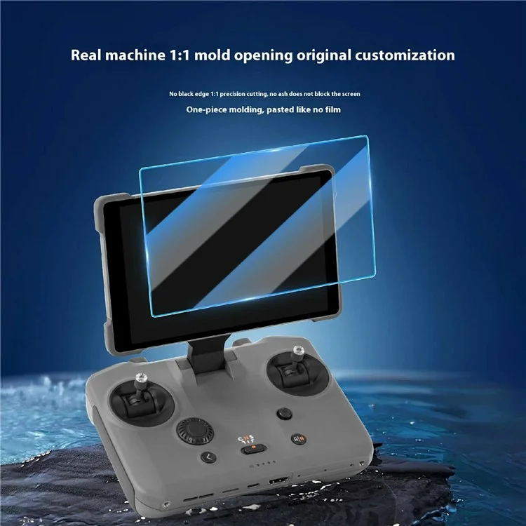 STARTRC 12020052 2 Peças Protetor de Tela para Controlador DJI RC Pro 2 Película de Vidro Temperado HD Anti-Impressão Digital
