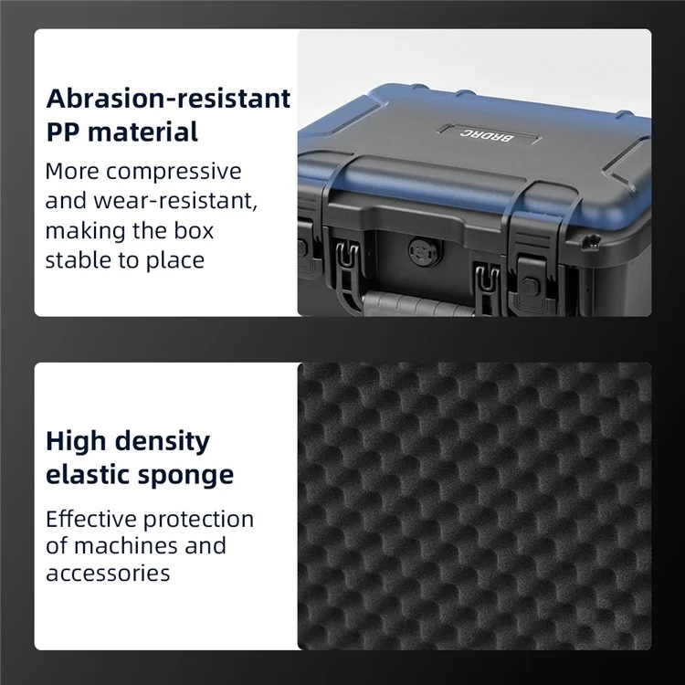 BRDRC for DJI Mavic 4 Pro Case Waterproof IP67 Dustproof Storage Bag Drone Accessories