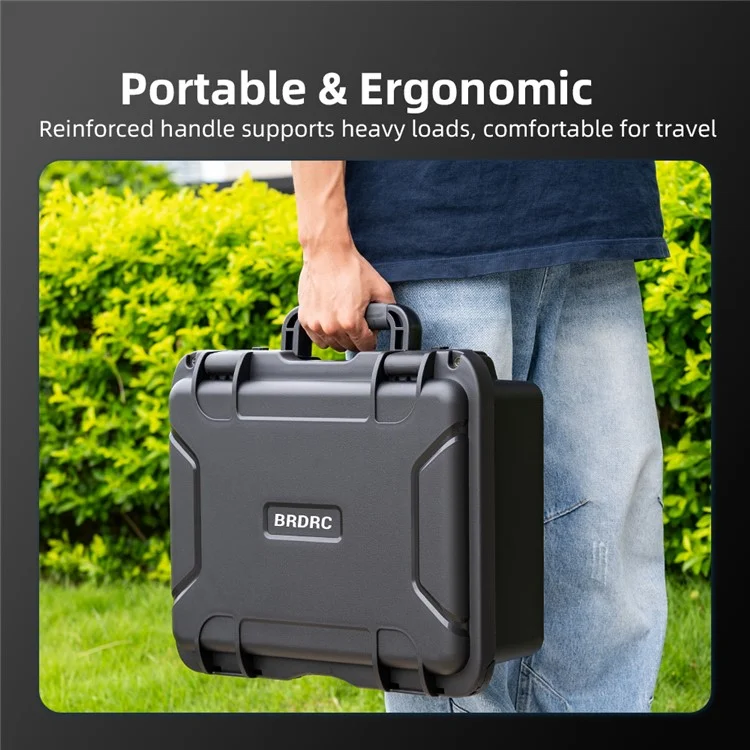 BRDRC for DJI Mavic 4 Pro Case Waterproof IP67 Dustproof Storage Bag Drone Accessories