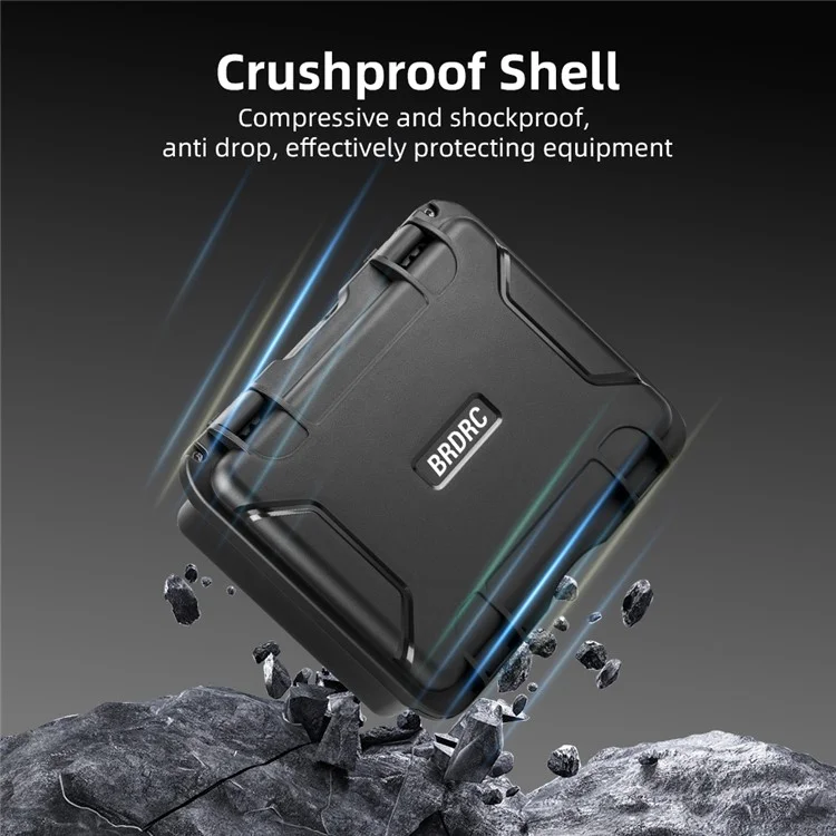 BRDRC for DJI Mavic 4 Pro Case Waterproof IP67 Dustproof Storage Bag Drone Accessories