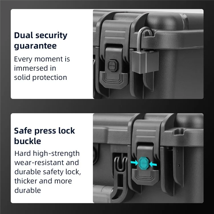 BRDRC for DJI Mavic 4 Pro Case Waterproof IP67 Dustproof Storage Bag Drone Accessories