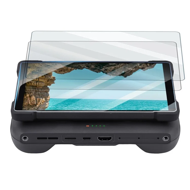 2 Unidades Protector de Pantalla de Cristal Templado Ultrafino para Mando a Distancia DJI RC Pro 2 con Pantalla