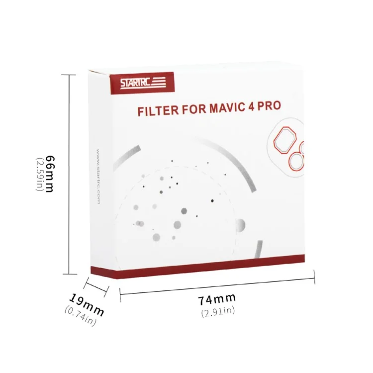 STARTRC 12020055 Filtro polarizador CPL para cámara de dron DJI Mavic 4 Pro - Accesorio para objetivo