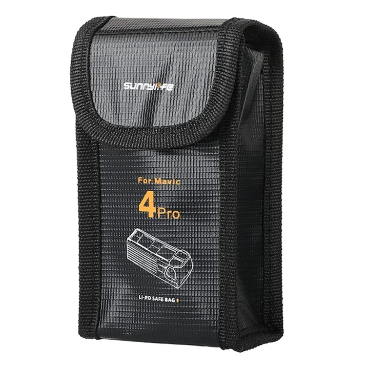 SUNNYLIFE M4P-DC09 For DJI Mavic 4 Pro Battery Safety Bag Explosion-Proof Pouch for Single Battery