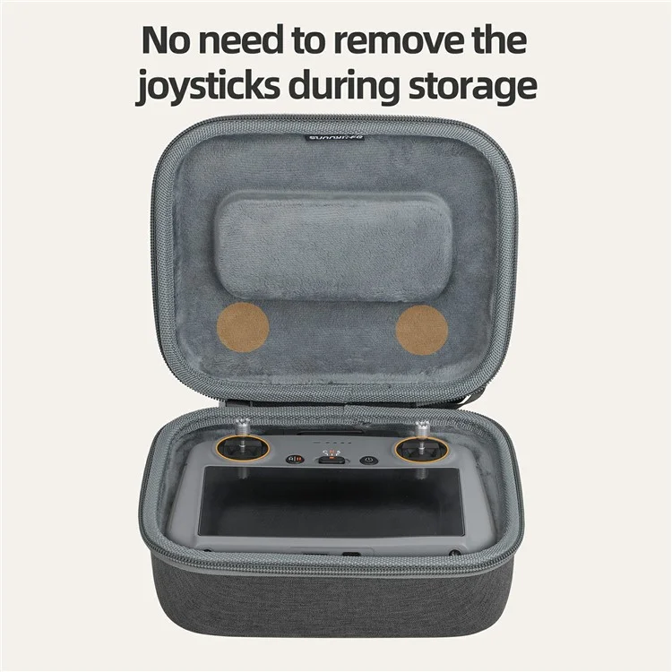 SUNNYLIFE B657 For DJI RC 2 / 1 Remote Control Protective Case Soft Lining Storage Bag