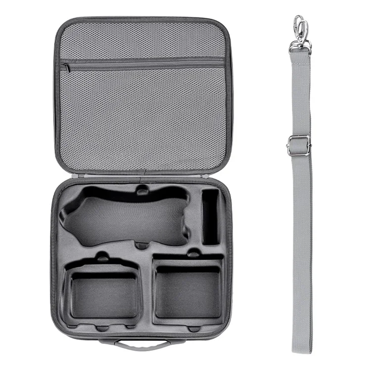 BRDRC Para DJI Mavic 4 Pro Bolsa de almacenamiento Resistente al agua y a los golpes Estuche de transporte con correa de hombro desmontable - para Control remoto RC 2