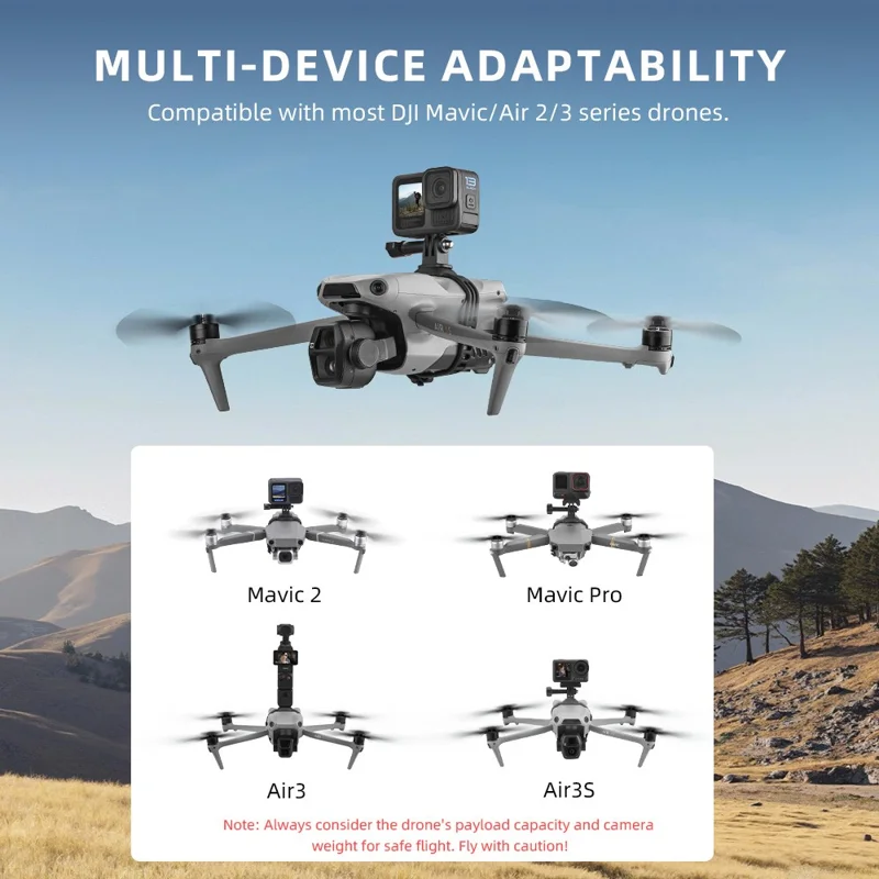 BRDRC для DJI Mavic / Air 3 Серия Дрон Кронштейн Универсальный Адаптер Расширения