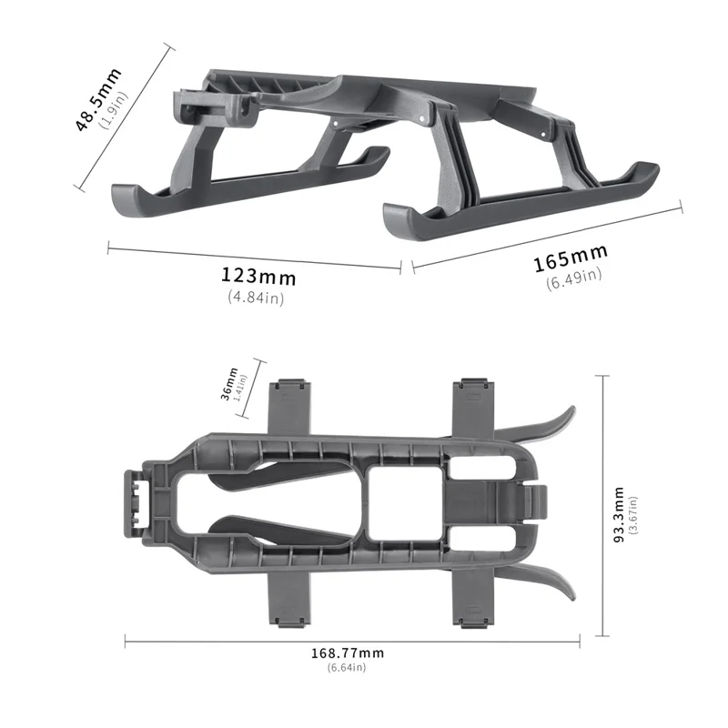 STARTRC 12020018 For DJI Mavic 4 Pro Landing Gear Sled Style Foldable Heightening Stand