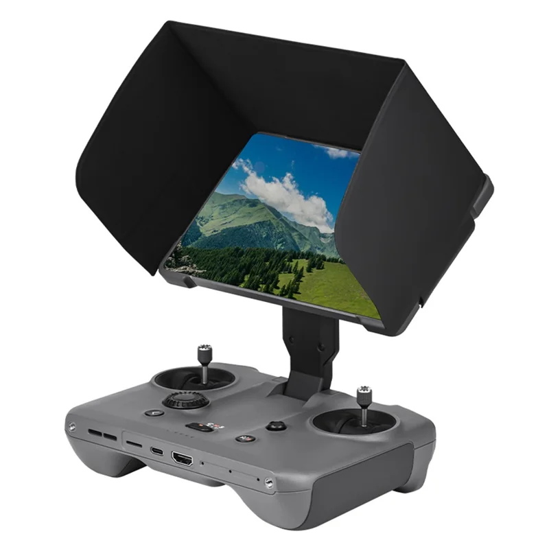 BRDRC Pour DJI RC Pro 2 Pare-soleil Anti-éblouissement Protecteur d'écran Pliable Léger Capot de Télécommande