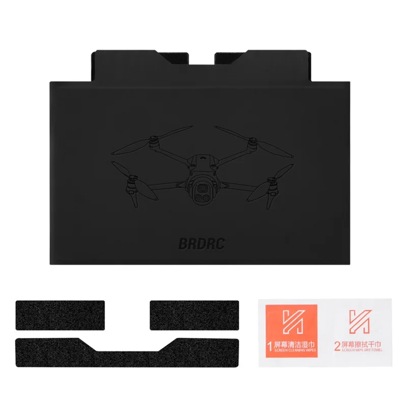 BRDRC Pour DJI RC Pro 2 Pare-soleil Anti-éblouissement Protecteur d'écran Pliable Léger Capot de Télécommande