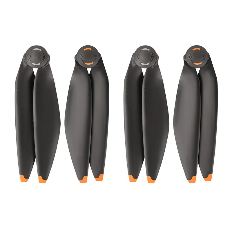 SUNNYLIFE 1158F-2 For DJI Mavic 4 Pro Drone 2 Pairs Propellers Quick Release Low Noise Replacement Propellers - Orange Tip