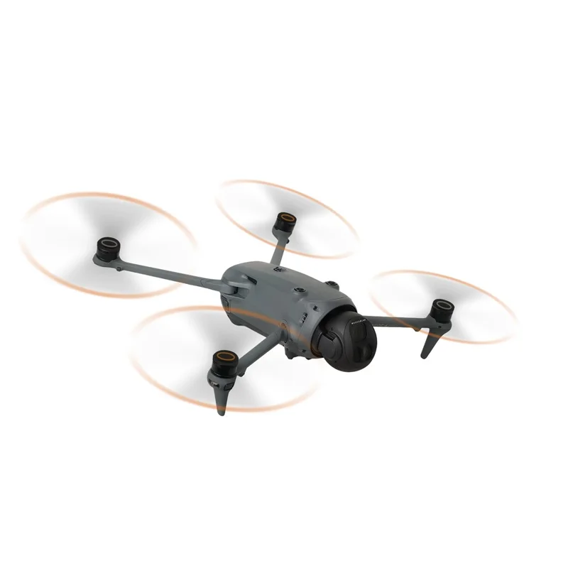 SUNNYLIFE 1158F-2 For DJI Mavic 4 Pro Drone 2 Pairs Propellers Quick Release Low Noise Replacement Propellers - Orange Tip