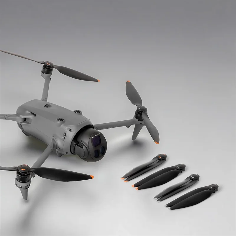 SUNNYLIFE 1158F-2 For DJI Mavic 4 Pro Drone 2 Pairs Propellers Quick Release Low Noise Replacement Propellers - Orange Tip